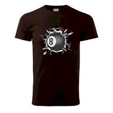 Biliardová guľa v triku