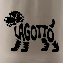 Lagotto nápis v tele