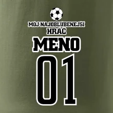 Môj najobľúbenejší hráč - Vaše meno a číslo Môj najobľúbenejší hráč - Vaše meno a číslo