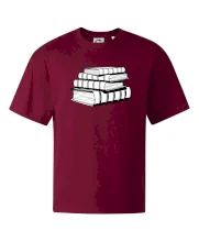 Knihy čiernobiele na sebe