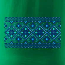 Ukrajinský vzor - modrý Ukrajinský vzor - modrý