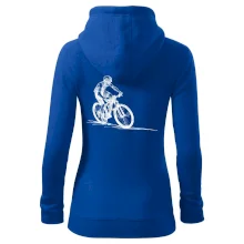 MTB kreslený cyklista