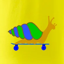 Šnek na skateboardu (Moňas)