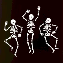 Tancujúce kostlivci