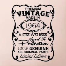 Vintage Etiketa - 1964