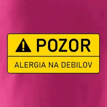 Pozor alergia na debilov