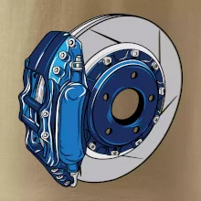 Auto kotúčová brzda