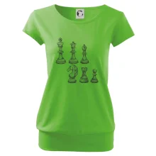 Šachové figúrky kreslené