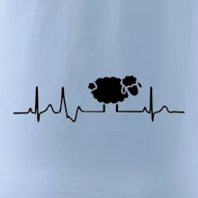 EKG čierna ovečka