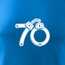 Narodeninové tričko pre policajta - putá 70