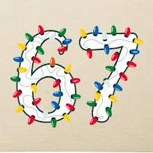 67 vianočné osvetlenie