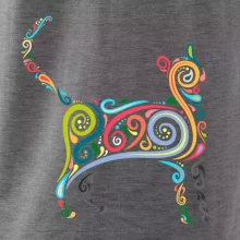 Mačka farebné krivky