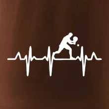 EKG stolný tenista stojaci