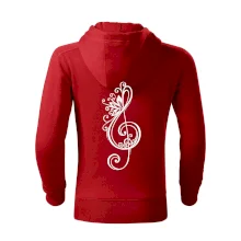 Husľový kľúč kvety Husľový kľúč kvety