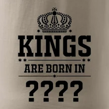 Kings are born in   (Vlastný mesiac narodenia)