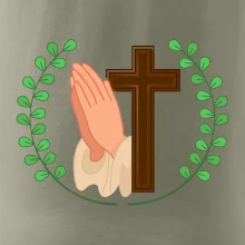 Veniec - kríž a modlenie