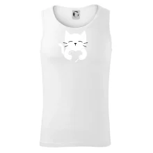 Mačka drží srdce Mačka drží srdce