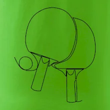 Rakety na stolný tenis jedným ťahom Rakety na stolný tenis jedným ťahom