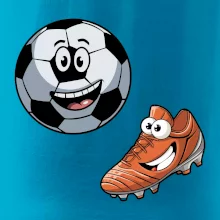 Parové tričko - Kopačka a lopta