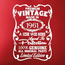 Vintage Etiketa - 1961 Vintage Etiketa - 1961