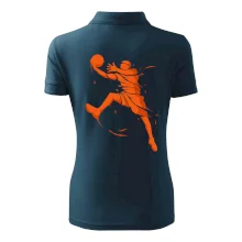 Basketball player splash