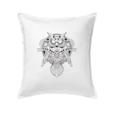 Steampunk sova čiernobiela Steampunk sova čiernobiela