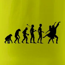 Evolúcia tanec - tancujúca dvojica