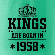 Kings are born in 1958