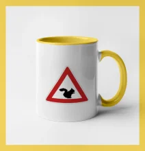 Dopravná značka - Pozor veverička