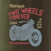 Two wheels forever go fast