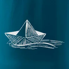 Letná romantika - papierová loďka