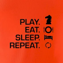 Eat sleep play - šach