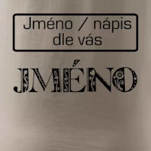 Folklór - meno - nápis