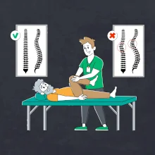 Fyziologické zakrivenie chrbtice