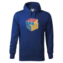 Rubikova kocka kreslená