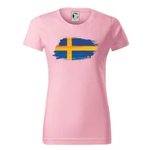 Švédska vlajka kreslená