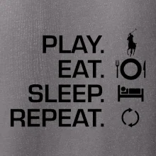 Play Eat Sleep Repeat polo