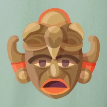 Mayové maska černoch