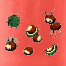 Gaštanové zvieratká - obdĺžnik