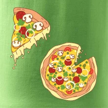 Pizza + Pizza kousek