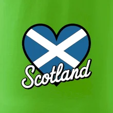 Scotland Srdce s vlajkou