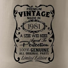 Vintage Etiketa - 1981