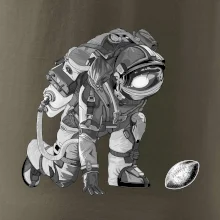 Americký futbal astronaut