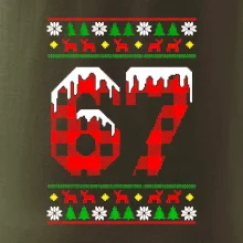 67 vianočný motív