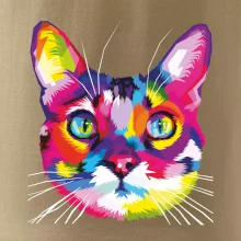 Mačka dúhová hlava