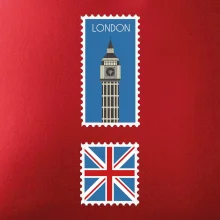 Londýn známka farebná