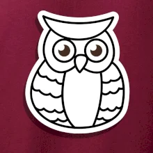 Sova kreslená na prsníku