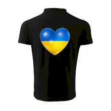 Ukrajina srdce vlajka