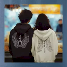 Párova mikina - Jeho anjel , Jej strážca