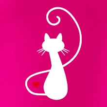 Zamilovaná mačka spredu